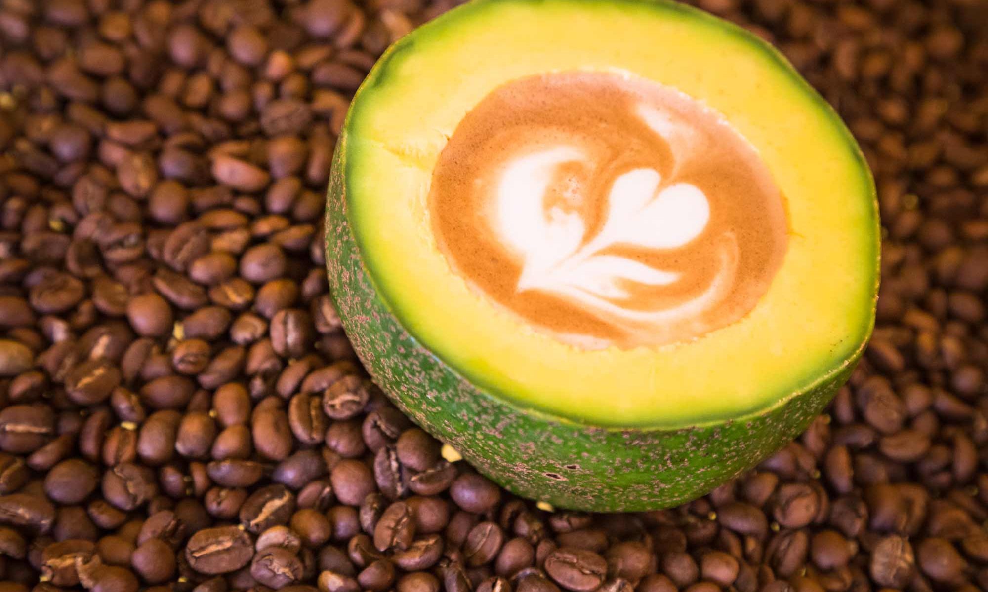 Espresso Melon over Coffee Beans