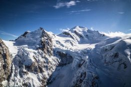 Aerial View Of Mont Blanc Massif